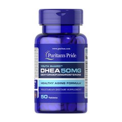 Puritan's Pride DHEA 50 mg 50 tabs, Puritan's Pride DHEA 50 mg 50 tabs  в интернет магазине Mega Mass