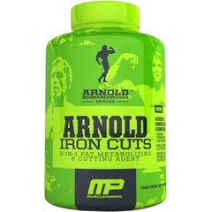 Muscle Pharm Arnold Series Iron Cuts 90 caps, image 