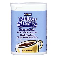 NOW Better Stevia Instant Tabs 175 tabs, image 