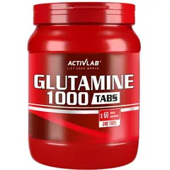 ActivLab GLUTAMINE 1000 240 tabs, Фасування: 240 tabs, Смак: Unflavored  / Без смаку, image 