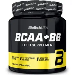 BioTech BCAA+B6 340 tabs, BioTech BCAA+B6 340 tabs  в интернет магазине Mega Mass