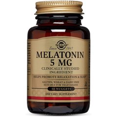 Solgar Melatonin 5 mg 60 tabs, image 