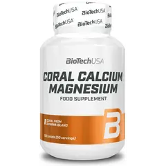 BioTech Coral Calcium Magnesium 100 tabs, image 