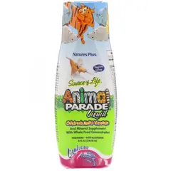 Nature's Plus Children's Multi-Vitamin Animal Parade Liquid 236.56 ml, image 