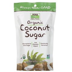 NOW Coconut Sugar 454 g, image 