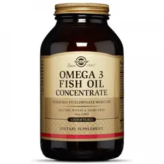 Solgar Omega 3 Fish Oil Concentrate 120 softgels, Solgar Omega 3 Fish Oil Concentrate 120 softgels  в интернет магазине Mega Mass