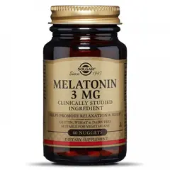 Solgar Melatonin 3 mg 60 tabs, image 
