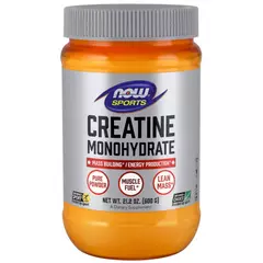 NOW Creatine Monohydrate 600 g, NOW Creatine Monohydrate 600 g  в интернет магазине Mega Mass