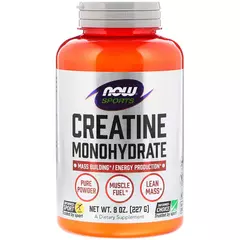 NOW Creatine Monohydrate 227 g, NOW Creatine Monohydrate 227 g  в интернет магазине Mega Mass