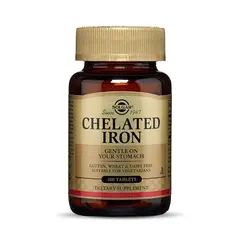 Solgar Chelated Iron 100 tabs, image 
