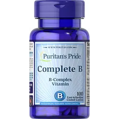 Puritan's Pride Complete B 100 caps, Puritan's Pride Complete B 100 caps  в интернет магазине Mega Mass