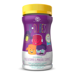 Solgar U-Cubes Children's Multi-Vitamin & Mineral 60 Gummies, image 