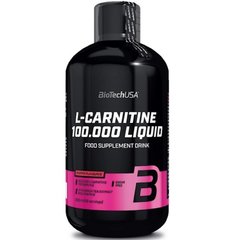 BioTech L-Carnitine 100.000 500 ml, Смак: Cherry / Bишня, image 