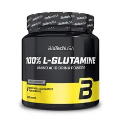 BioTech L-Glutamine 100% 500 g, Фасування: 500 g, Смак: Unflavored  / Без смаку, image 