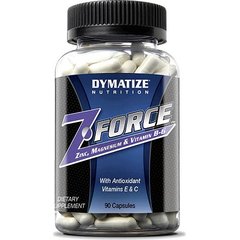 Dymatize Z-Force Zinc, Magnesium & Vitamin B6 90 caps, image 