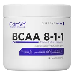 OstroVit BCAA 8:1:1 200 g, Вкусы: Orange / Апельсин, OstroVit BCAA 8:1:1 200 g, Вкусы: Orange / Апельсин  в интернет магазине Mega Mass