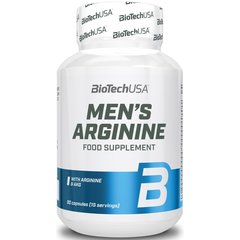 BioTech Men's Arginine 90 caps, image 