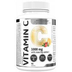 Kevin Levrone Vitamin C 1000 mg with Rose hip Extract 90 tabs, image 