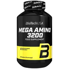 BioTech Mega Amino 3200 100 tabs, Фасування: 100 tabs, image 