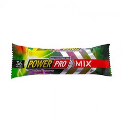 Power Pro Protein Bar 36% 60 g  Фруктовый микс, Power Pro Protein Bar 36% 60 g  Фруктовый микс  в интернет магазине Mega Mass