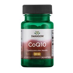 Swanson CoQ10 100 mg 50 softgels, Swanson CoQ10 100 mg 50 softgels  в интернет магазине Mega Mass