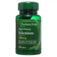 Puritan's Pride Selenium 200 mcg 100 tabs, image 