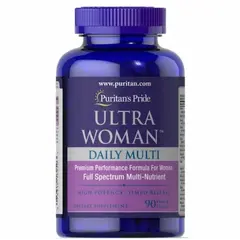 Puritan's Pride Ultra Woman Daily Multi 90 caps, image 