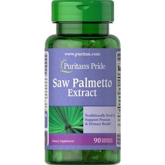 Puritan’s Pride Saw Palmetto Extract 90 softgels, image 