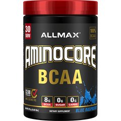 Allmax Aminocore BCAA 315 g, Смак: Blue Raspberry / Блакитна Малина, image 