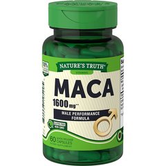 Nature's Truth MACA 1600 mg 60 caps, Nature's Truth MACA 1600 mg 60 caps  в интернет магазине Mega Mass