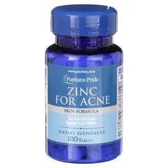 Puritan's Pride Zinc for Acne 100 tabs, image 