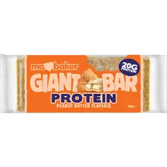 Ma Baker Protein Bar Flapjack - 90 g, Вкусы: Peanut Butter / Арахисовая Паста, Ma Baker Protein Bar Flapjack - 90 g, Вкусы: Peanut Butter / Арахисовая Паста  в интернет магазине Mega Mass