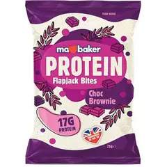 Ma Baker Protein Flapjack Bites 75 g, Вкусы: Chocolate Brownies / Шоколадные Пирожные, Ma Baker Protein Flapjack Bites 75 g, Вкусы: Chocolate Brownies / Шоколадные Пирожные  в интернет магазине Mega Mass