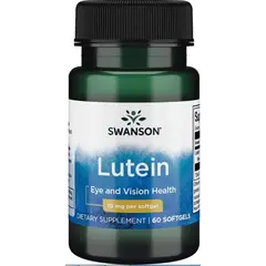 Swanson Lutein 10mg 60 softgels, Swanson Lutein 10mg 60 softgels  в интернет магазине Mega Mass