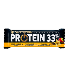 Go On Nutrition Protein Bar 33% Ваніль-Малина, image 