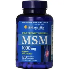 Puritan`s Pride MSM 1000 mg 120 caps, Puritan`s Pride MSM 1000 mg 120 caps  в интернет магазине Mega Mass