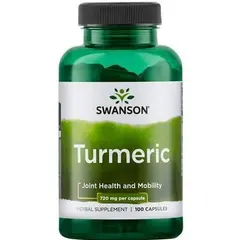 Swanson Turmeric 720 mg 100 caps, Swanson Turmeric 720 mg 100 caps  в интернет магазине Mega Mass