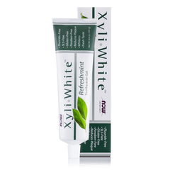 Now Xyli White Refreshmint Toothpaste Gel 181 g, Now Xyli White Refreshmint Toothpaste Gel 181 g  в интернет магазине Mega Mass