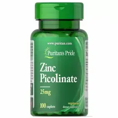 Puritan's Pride Zinc Picolinate 25mg 100 caps, image 