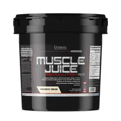 Ultimate Nutrition Muscle Juice Revolution 5040 g, Фасовка: 5000 g, Вкусы: Cookies & Cream / Печенье с Кремом, Ultimate Nutrition Muscle Juice Revolution 5040 g, Фасовка: 5000 g, Вкусы: Cookies & Cream / Печенье с Кремом  в интернет магазине Mega Mass
