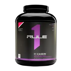 Rule One Casein, Фасування: 1800 g, Смак:  Strawberry Cream / Полуничний Крем, image 