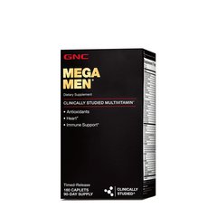 GNC Mega Men, Фасовка: 180 caps, GNC Mega Men, Фасовка: 180 caps  в интернет магазине Mega Mass