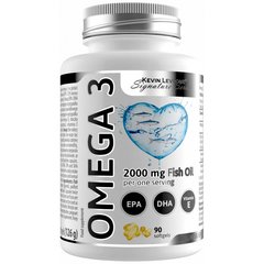 Kevin Levrone Omega-3 2000 mg 90 softgels, image 