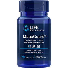 Life Extension MacuGuard 60 softgels, image 