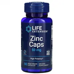 Life Extension Zinc 50 mg 90 caps, image 