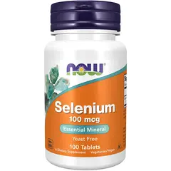 NOW SELENIUM 100mcg 100 TABS, image 