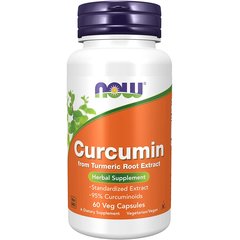Now Foods Curcumin Extract 95% 60 caps, image 