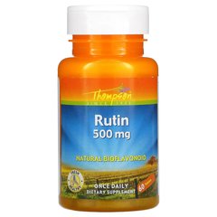 Thompson Rutin 500 mg 60 tabs, image 