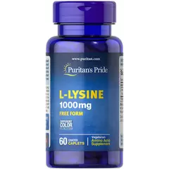 Puritan's Pride L-Lysine 1000 60 caps, image 