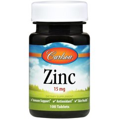 Carlson Zinc 15 mg 100 tabs, Carlson Zinc 15 mg 100 tabs  в интернет магазине Mega Mass